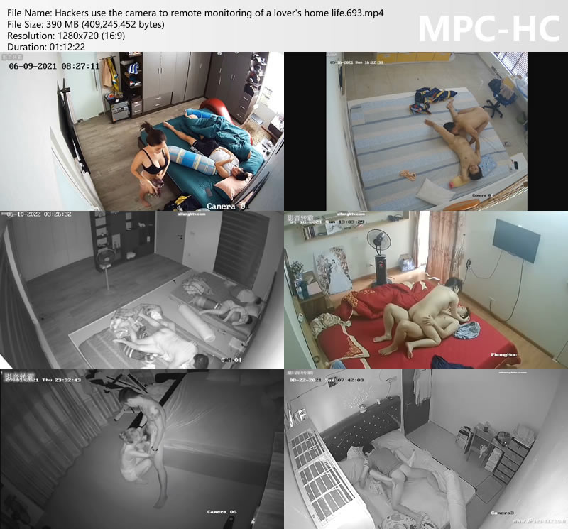 Hackers use the camera to remote monitoring of a lover's home life.693